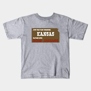 Kansas Road Sausage Kids T-Shirt